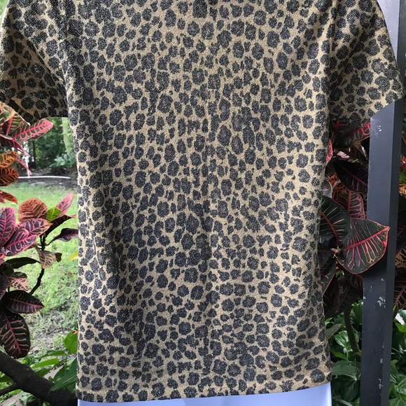 AUGUST SILK KNITS , animal print top , size S - Picture 16 of 16